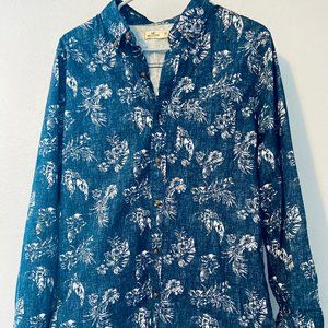 Hollister Men's Floral Button Down